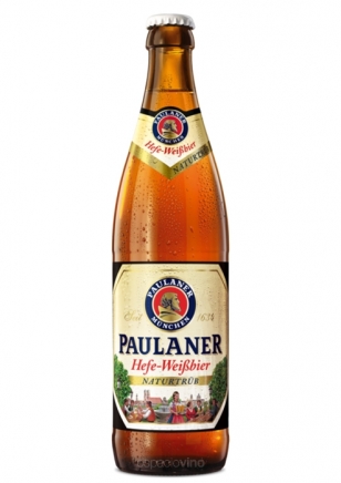 Paulaner Hefe Weissbier Cerveza 500 ml