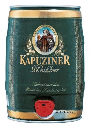 Kapuziner Weissbier Cerveza Barril 5 Litros