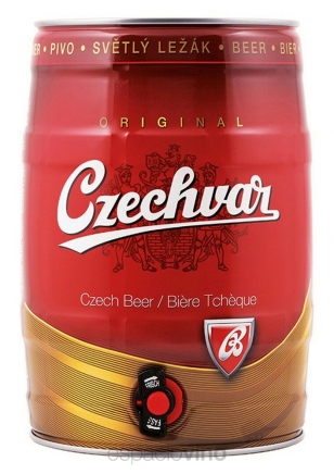 Czechvar Original Lager Cerveza Barril 5 Litros