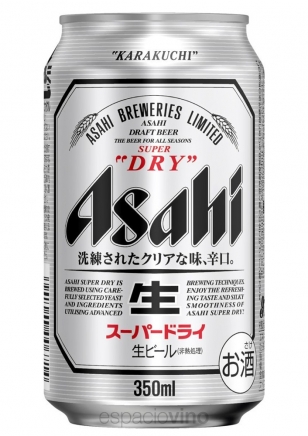 Asahi Super Dry Cerveza Lata 350 ml