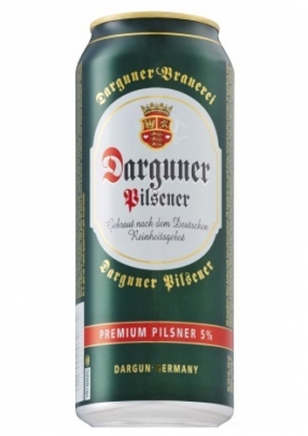Darguner Pilsener Cerveza Lata 500 ml