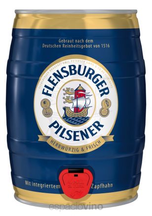 Flensburger Pilsener Cerveza Barril 5 Litros