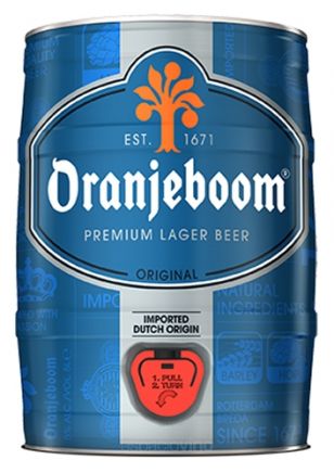 Oranjeboom Premium Lager Cerveza Barril 5 Litros
