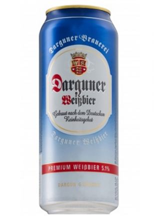 Darguner Weissbier Cerveza Lata 500 ml