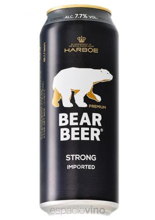 Bear Beer Strong Lager Cerveza Lata 500 ml