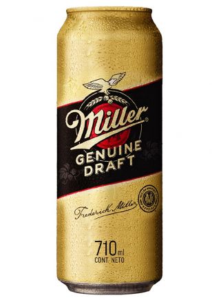 Miller Genuine Draft Cerveza Lata 710 ml