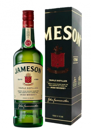 Jameson Irish Whiskey 750 ml - Con Estuche
