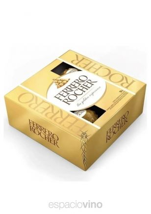 Ferrero Rocher Bombones de Chocolate Caja x4