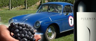 Autos clásicos y vinos de alta gama, el maridaje ideal entre los viñedos de Luján de Cuyo