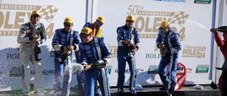 Burbujas mendocinas y máxima velocidad para el 50th Rolex 24 at Daytona