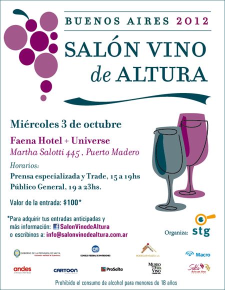 Vinos de Salta en Buenos Aires