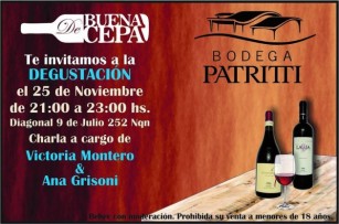 Degustación en Neuquén