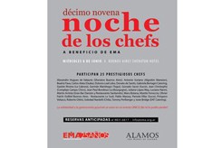 19º Noche de los Chefs a beneficio de EMA