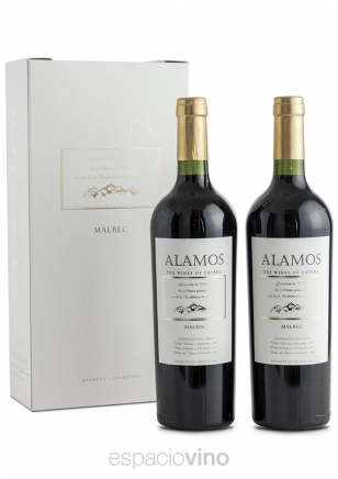 Estuche Alamos Malbec x2