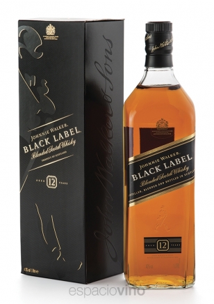 Johnnie Walker Black Label Whisky 1 Litro