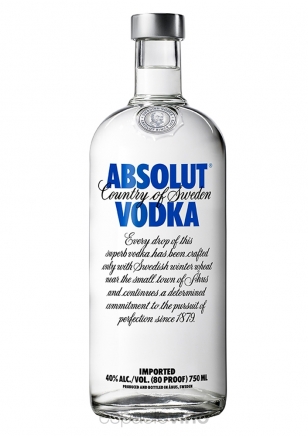 Absolut Blue Vodka 750 ml