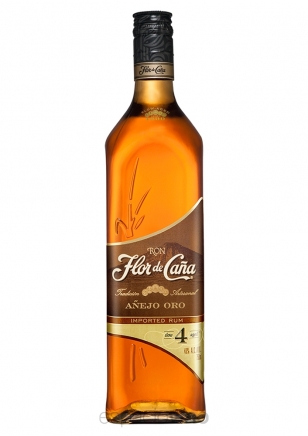 Flor de Caña Añejo Oro Ron 750 ml