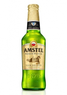 Amstel Premium Cerveza 330 ml