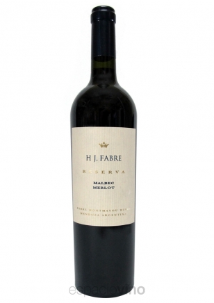 H J Fabre Reserva Malbec Merlot