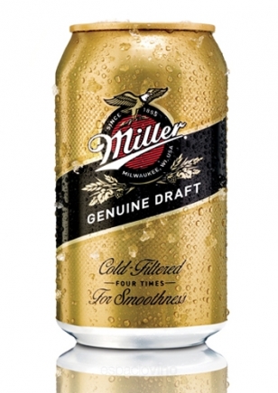 Miller Genuine Draft Cerveza Lata 355 ml
