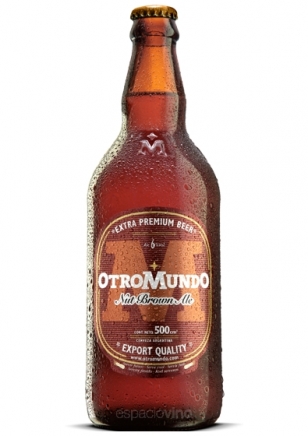 Otro Mundo Nut Brown Ale Cerveza 500 ml