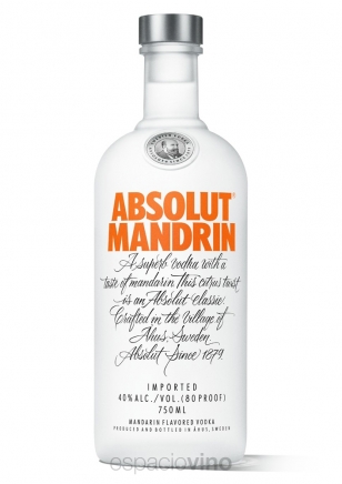 Absolut Mandarin Vodka 750 ml