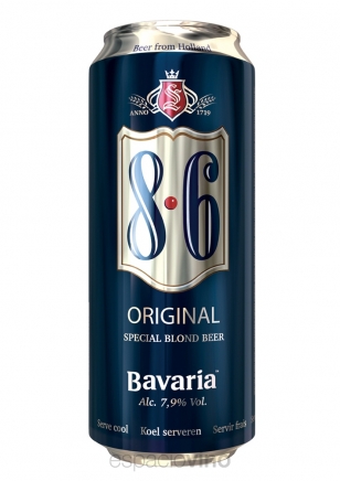 Bavaria 8.6 Original Cerveza Lata 500 ml