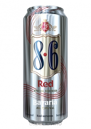 Bavaria 8.6 Red Cerveza Lata 500 ml