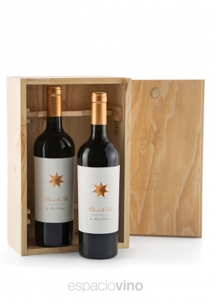 Estuche de Madera Clos de los Siete x2