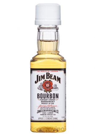 Jim Beam White Whisky Miniatura 50 ml