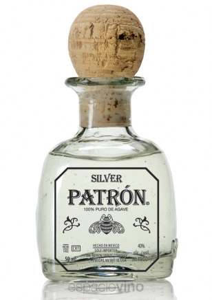 Patrón Silver Tequila Miniatura 50 ml