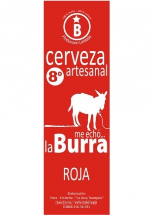 Me Echó La Burra Roja Cerveza 660 ml