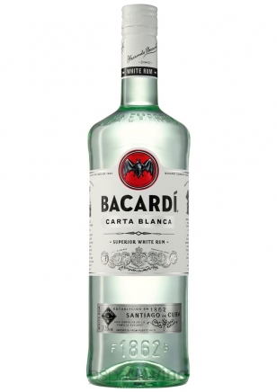 Bacardi Carta Blanca Ron 750 ml