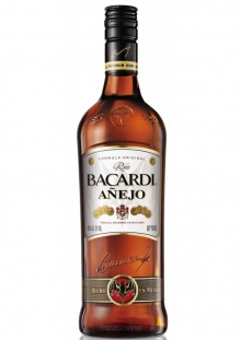 Bacardi Añejo Ron 750 ml