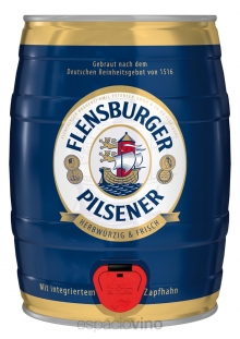 Flensburger Pilsener Cerveza Barril 5 Litros