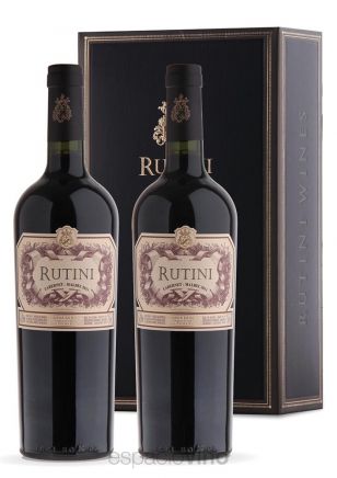 Estuche Rutini Cabernet Malbec x2