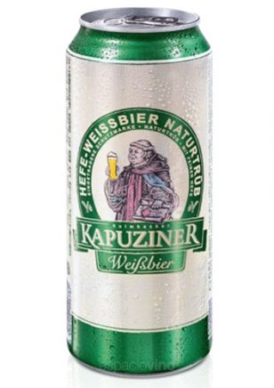 Kapuziner Weissbier Cerveza Lata 500 ml