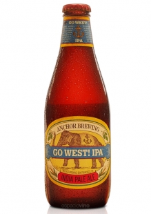 ANCHOR GO WEST IPA CERVEZA 355 ML - Espaciovino