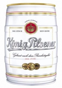Konig Pilsener Cerveza Barril 5 Litros