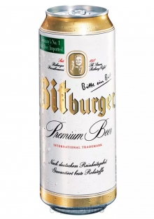 Bitburger Cerveza Lata 500 ml