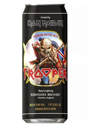 Trooper Iron Maiden Cerveza Lata 500 ml