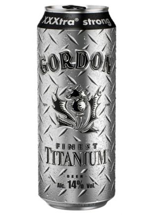 Gordon Finest Titanium Cerveza Lata 500 ml