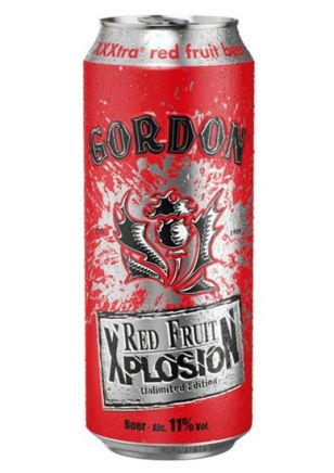Gordon Xplosion Red Fruit Cerveza Lata 500 ml