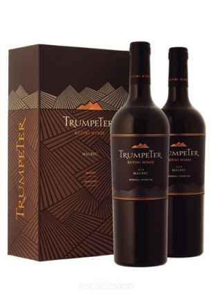 Estuche Trumpeter Malbec x2