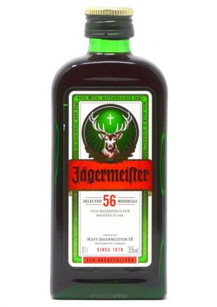 Jagermeister Licor 100 ml de Jagermeister - Comprar destilados al mejor  precio - espaciovino - Vinoteca online