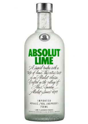 Absolut Lime Vodka 750 ml