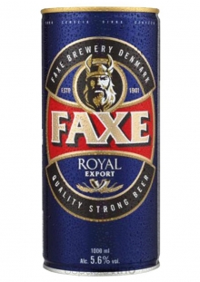 Faxe Royal Export Cerveza Lata 1000 ml