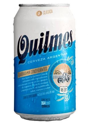 Quilmes Cerveza Lata 354 ml