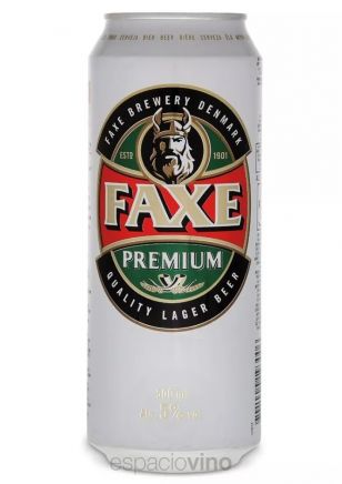 Faxe Premium Cerveza Lata 500 ml