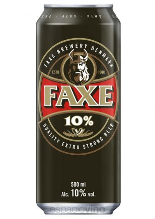 Faxe 10% Cerveza Lata 500 ml